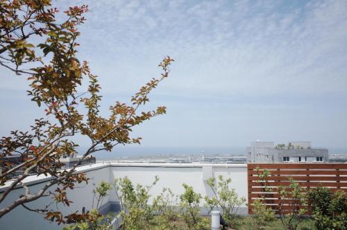 a view from the roof of a building at Hi Residences in Jeju