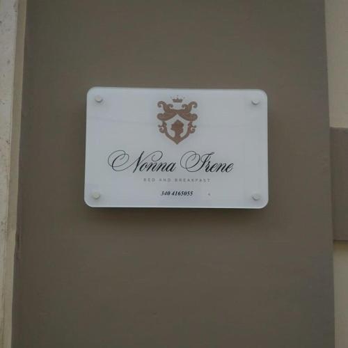Ein Zertifikat, Auszeichnung, Logo oder anderes Dokument, das in der Unterkunft B&B Nonna Irene ausgestellt ist