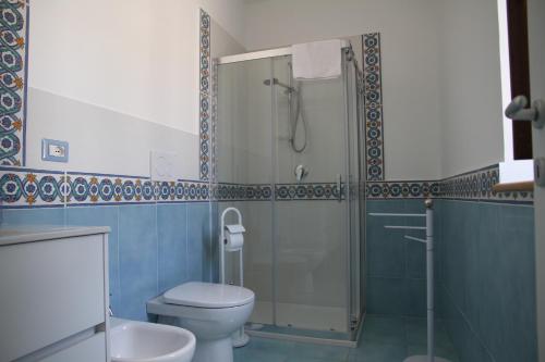 Kylpyhuone majoituspaikassa Appartamento Malvasia