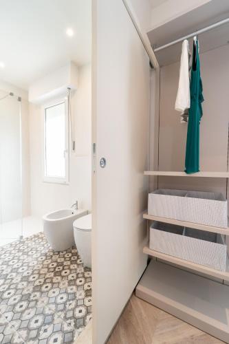 Koupelna v ubytování B&B Isabella