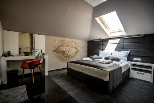 Ένα ή περισσότερα κρεβάτια σε δωμάτιο στο Boutique Guest house 7th Sense