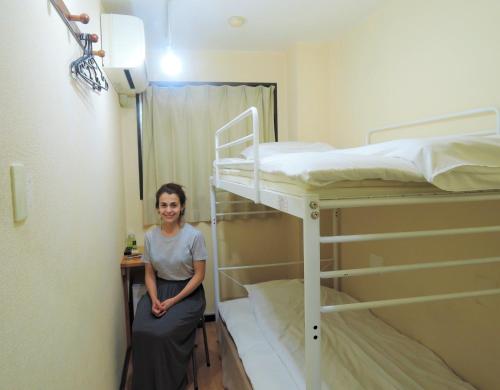 Postel nebo postele na pokoji v ubytování HOTEL LUCKY / Vacation STAY 4268