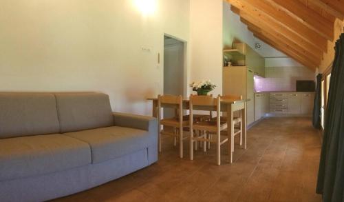 Posezení v ubytování B&B Tomaselli