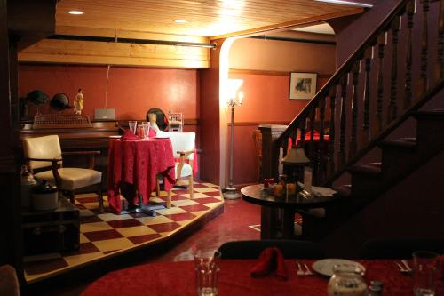 Khu vực ghế ngồi tại Historic Hotel Greybull