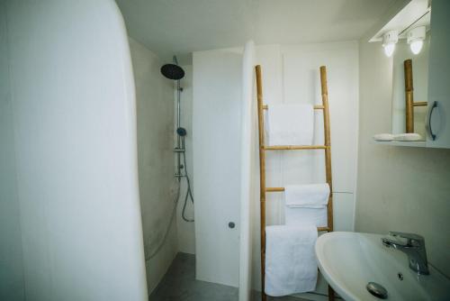 Koupelna v ubytování Pueblo Viejo Suites
