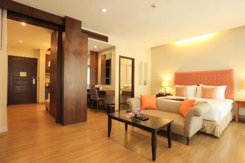 Posezení v ubytování Le Patta Resort & Hotel Chiang Rai