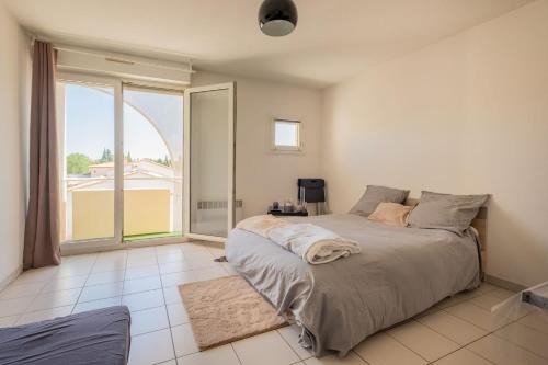 Grand appartement Le Prado avec terrasse