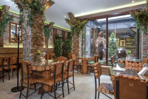 Posezení v ubytování Mountain Resort Residences