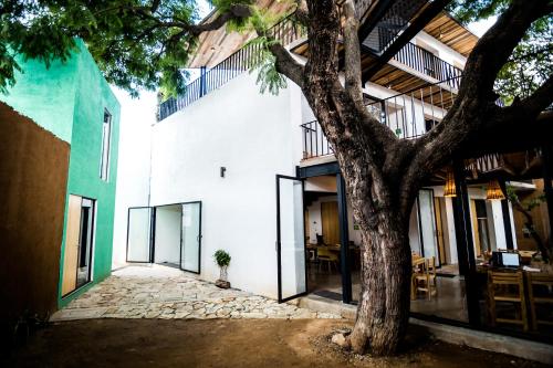 Patio nebo venkovní prostory v ubytování Hotel con Corazón Oaxaca
