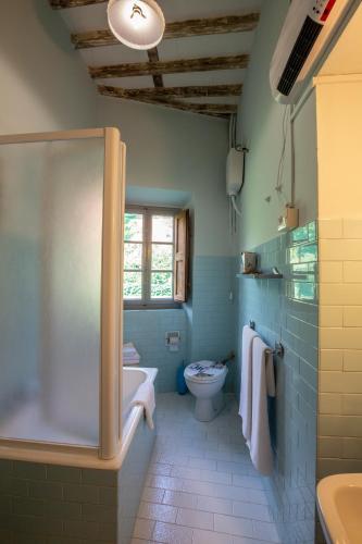 Koupelna v ubytování Agriturismo Villa Cavallini
