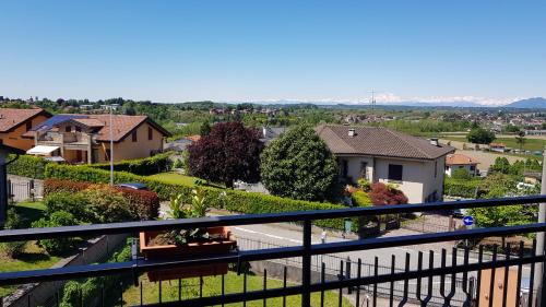a view from the balcony of a house at La Collina in Casnate con Bernate