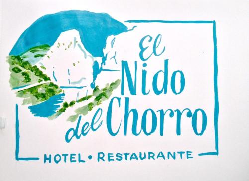 a logo for el nido allde chorico at El nido del Chorro in Málaga