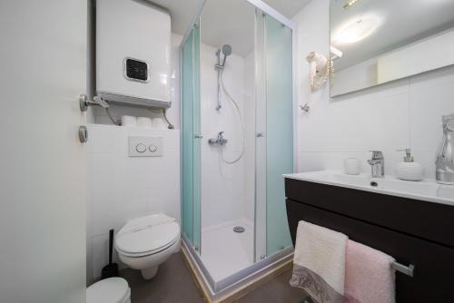 Koupelna v ubytování Guest House Babina - Apartments King & Queen