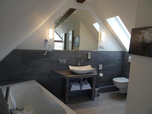 Koupelna v ubytování Aktiv Hotel Winterberg