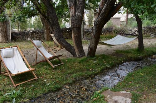 Zahrada ubytování Nimmu House Ladakh