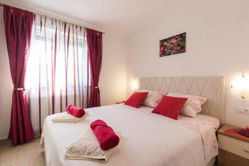 Katil atau katil-katil dalam bilik di Apartment Doris, Nenadici