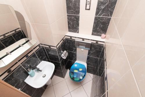 Koupelna v ubytování Villa Tara