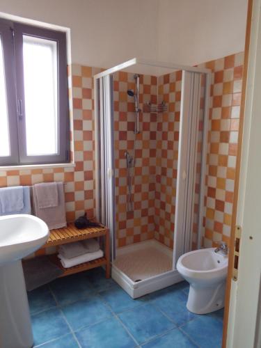 Koupelna v ubytování B&B Masseria Liberatore
