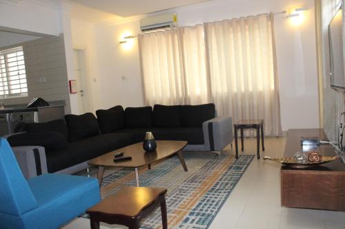 Χώρος καθιστικού στο The Avery Apartments, Dzorwulu
