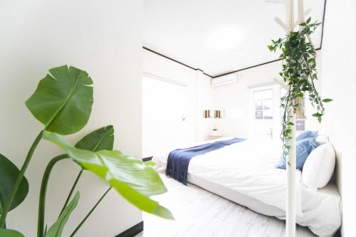 Ein Bett oder Betten in einem Zimmer der Unterkunft Miraie Yokkaichi Tomida