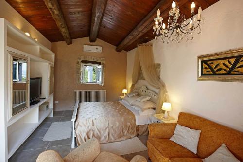 Postelja oz. postelje v sobi nastanitve Villa Tamara Country & Spa Suites