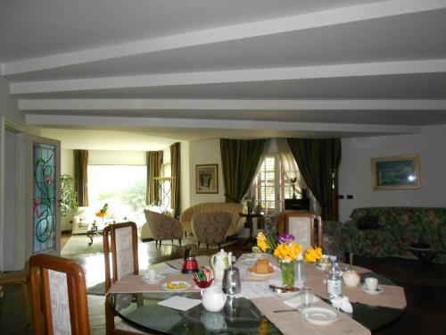 Posezení v ubytování B&B Villa Victoria