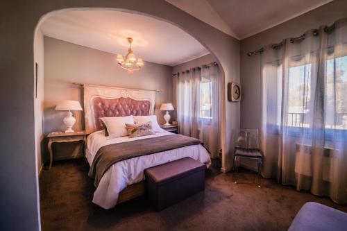 Ένα ή περισσότερα κρεβάτια σε δωμάτιο στο Maison Vaison