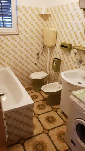 Koupelna v ubytování Apartment Grubišić
