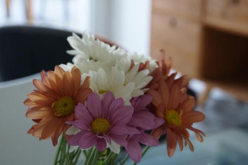 Een bed of bedden in een kamer bij Ático Palermo