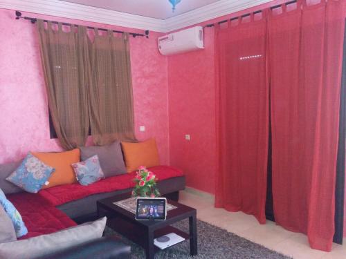 Atpūtas zona naktsmītnē Appartement Marrakech