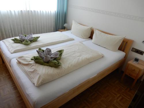 Postel nebo postele na pokoji v ubytování Fischerweg 5