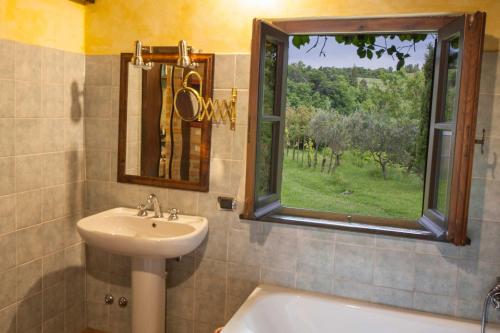 Bathroom sa Podere Sionne