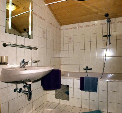 Kúpeľňa v ubytovaní Apartment Kraxner