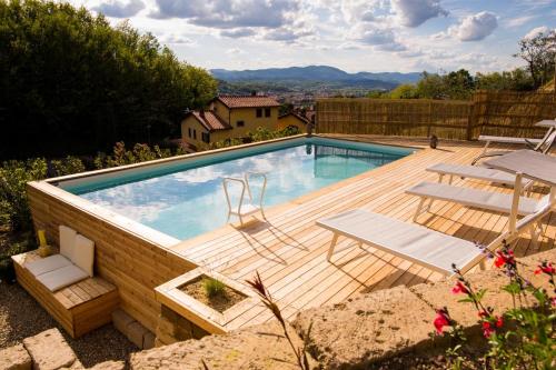 Swimmingpoolen hos eller tæt på Casa Otium Toscana