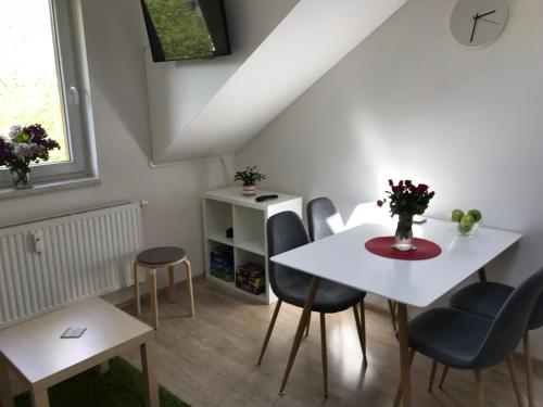 Ruang duduk di Mezonetový apartmán Isabela