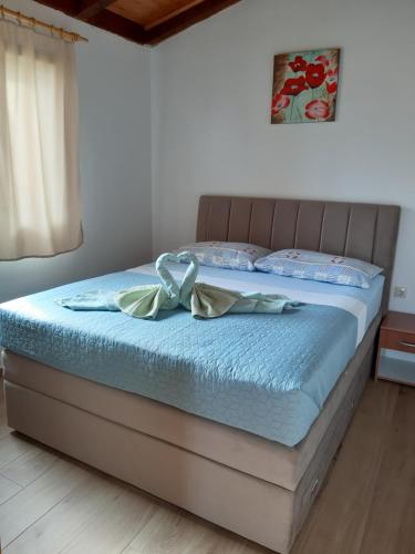 Postel nebo postele na pokoji v ubytování Apartments Selleng