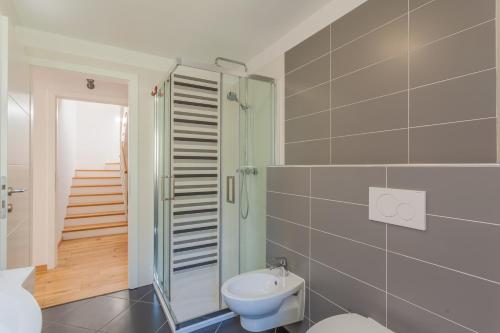 Koupelna v ubytování Casa Tonina