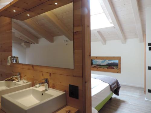 Ванная комната в Hotel Scoiattolo