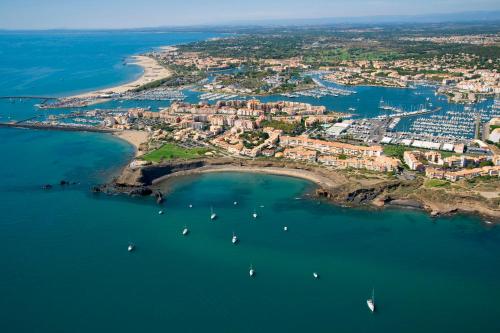Appartement maison type pavillon sans vis à vis au cap d'agde
