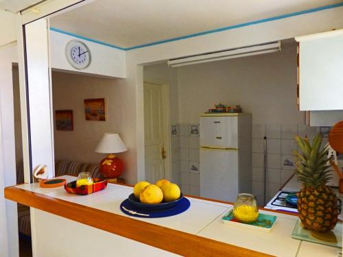 Dapur atau dapur kecil di Résidence Cassin Nicol