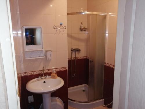 Et badeværelse på Пастера