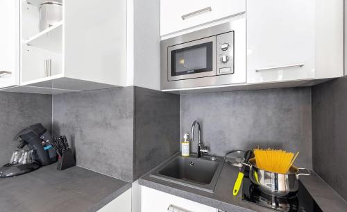 Dapur atau dapur kecil di centerroom München City