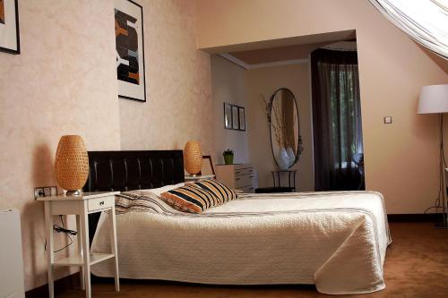 Krevet ili kreveti u jedinici u objektu Art Hotel Karaskovo