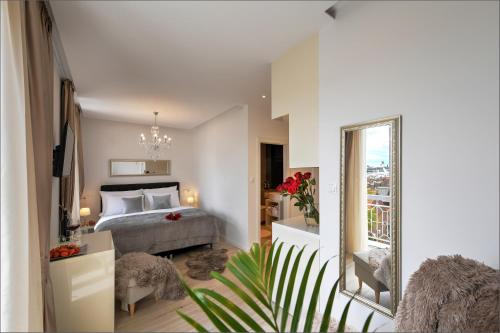 Posteľ alebo postele v izbe v ubytovaní Via Porto Rooms