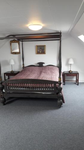 En eller flere senge i et værelse på 140m2 Villa in Marstal