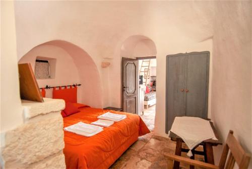 Postel nebo postele na pokoji v ubytování Casa Vacanze Riposo Del Vento