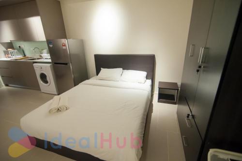 Katil atau katil-katil dalam bilik di Tamarind Square Cyberjaya By IdealHub