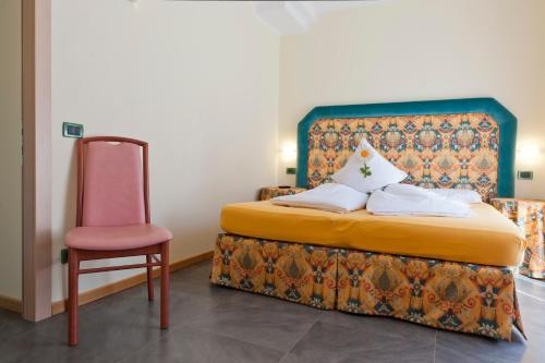 Hotel Augustaにあるベッド