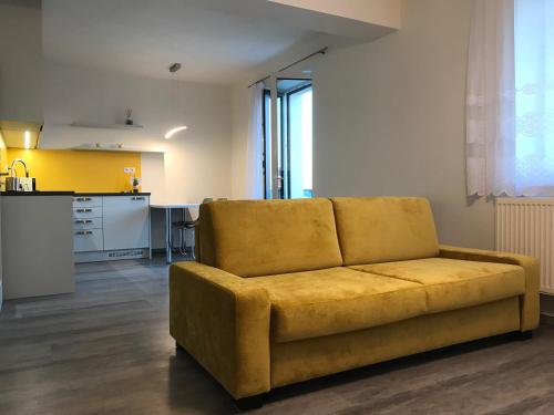 Posezení v ubytování apartmán Poděbradka