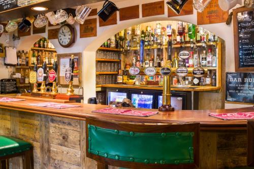 Lounge atau bar di Trengilly Wartha Inn